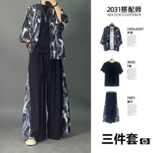 Tang style Hanfu men's clothing