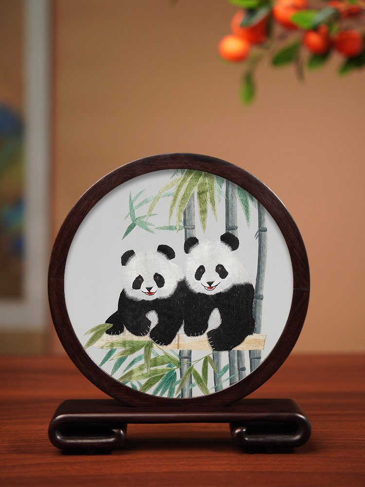 Shu embroidery intangible cultural heritage souvenir - Image 2