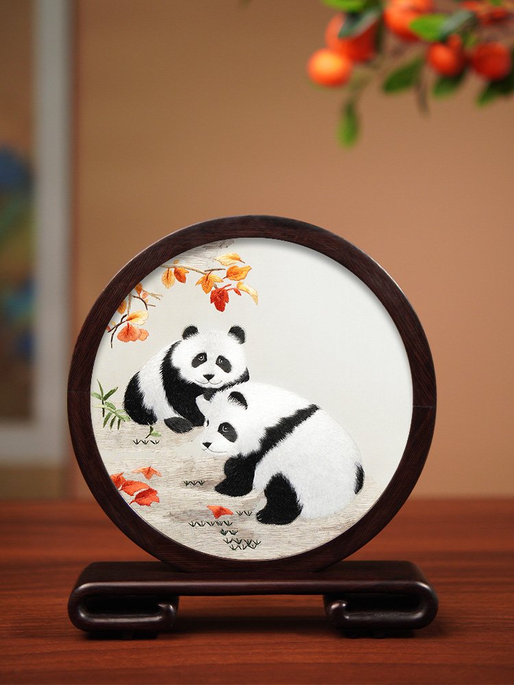 Shu embroidery intangible cultural heritage souvenir - Image 3